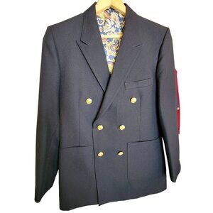 Vintage Navy Blue Sports Blazer by JCPenney - 38R